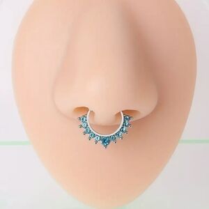 Fake Septum Nose ring🩵